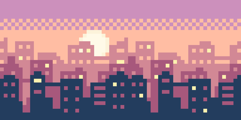 Parallax City Background